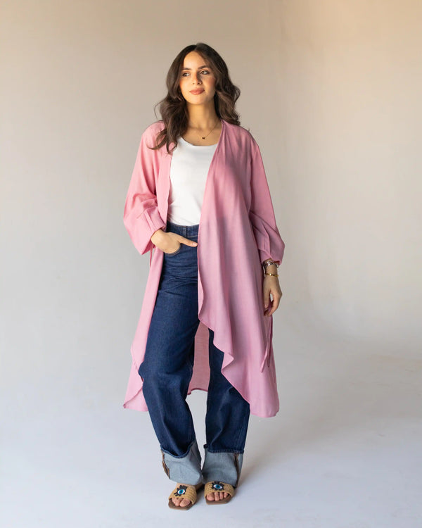 Mila Cardigan-Pink